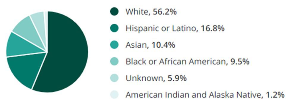 Quality Control Jobs Race Demographic Chart