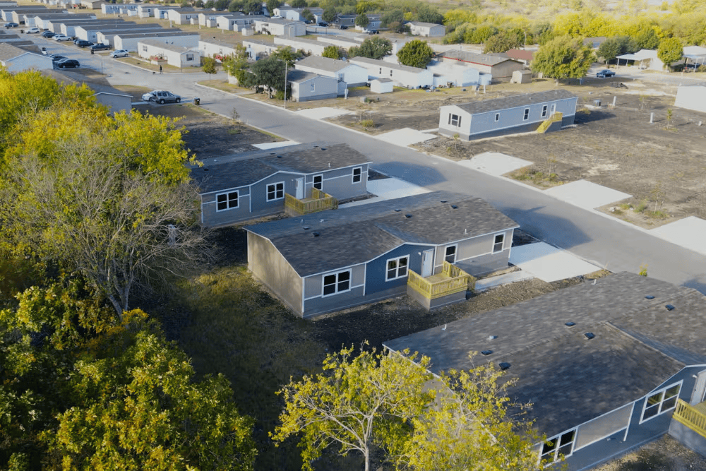 View of Trailer Parks Disappearing and Leaving People Homeless - Diversity ...